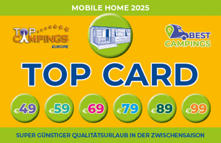 Topcard Unterkünfte