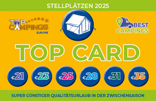 Topcard Stellplätze